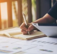 business-women-signature-document