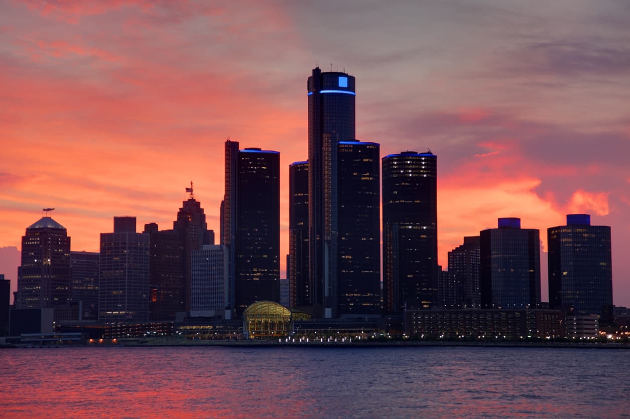 Detroit Sunset
